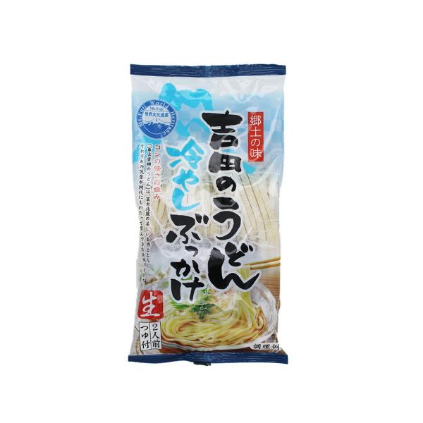 吉田の冷やしぶっかけうどん   ２人前 ３３５ｇ（めん２６０ｇ・つゆ７５ｇ） ワタショク[WA] 爆...