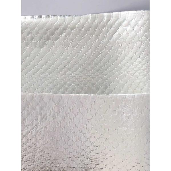 ヘビ革素材（ウミヘビ革）シルバー