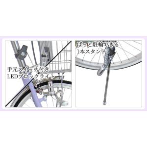子供用自転車 完成品 エッセFX マカロンラベ...の詳細画像3