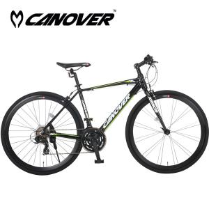 クロスバイク 自転車 700C 21段変速 軽量 アルミ エアロチューブ