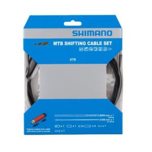 シマノ（SHIMANO） MTB用ポリマーコートシフトケーブルセット : 自転車