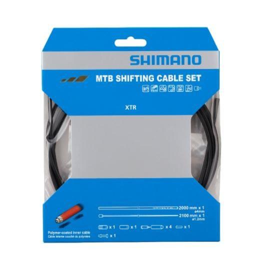 SHIMANO(シマノ) MTB用ポリマーコートシフトケーブルセット (リア用のみ) Y01V981...