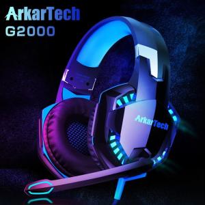 ヘッドホン ヘッドフォン ゲーミングヘッドセット 有線　switch ps4 マイク付き  高音質   PC ヘッドホン マイク 会話 G2000