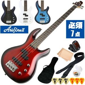 ARIA（楽器） ベース 初心者セット AriaPro II IGB-STD 入門 (充実14点