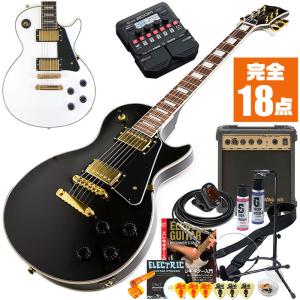 エレキギター 初心者セット ブリッツ BLP-CST (ズーム エフェクター 18点) レスポール タイプ｜jivemusic