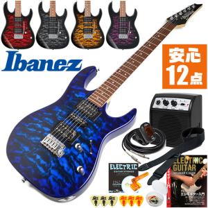Ibanez（アイバニーズ） エレキギター 初心者セット GRX70QA 入門