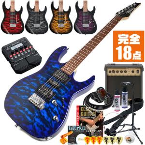 Ibanez（アイバニーズ） エレキギター 初心者セット GRX70QA 入門