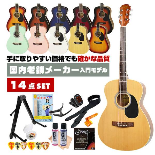 アコースティックギター 初心者セット Legend by Aria FG-15 WG-15 上達14...