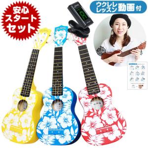 ウクレレ 初心者セット アラモアナ UK100GH ソプラノサイズ