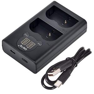 DSTE デュアル バッテリー 充電器 Nikon EN-EL3E 対応機種 D30 D50 D70 D70S D90 D80 D100 D200 D300 D300S D700