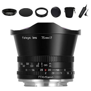 TTArtisan 7.5mm F2.0 魚眼レンズ 大口径APS-C