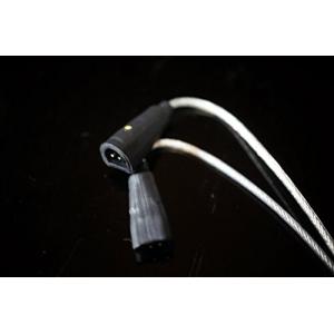フラグシップモデル PlusSound Exo Series Custom Cable Silver Sennheiser IE80,IE8 交換用アップグレード ケ