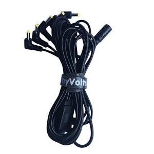 korg Volca用5ウェイDC電源スプリッタケーブル /黒