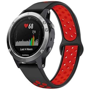 22mmベルト 交換バンド For GARMIN Fenix 5,Fenix 5 Plus, Fenix 6, Fenix 6 Pro,Forerunner 935, Forerunner 945, Approach S60, Quat
