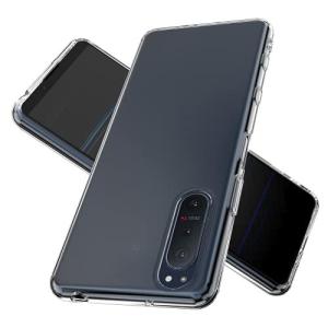 Youriad Xperia 5 II ケース カバー   透明 クリア ソフト   特徴 軽量 インチ 薄型 ストラップ 滑り止め ワイヤレス