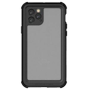 ゴーステック耐衝撃IP68防水防雪防塵ケース ノーティカル/レッド for iPhone 11 Pro Max GHOCAS2315