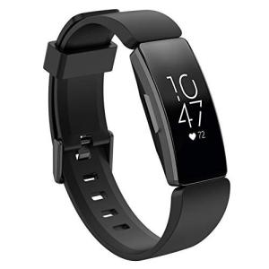 Comtax for Fitbit Inspire/Inspire HR ベルト 交換用バンド 柔らかいシリコン替えストラップ 調整可能 多色選択 スポー