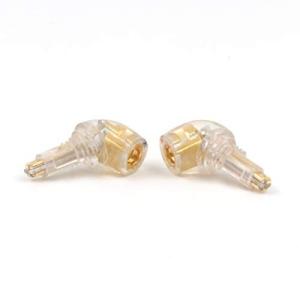 Linsoul 0.78mm 2pinとMMCXコネクタ互いに変換機 ミニーイヤホン金メッキインターフェースプラグ 高温に対して強大