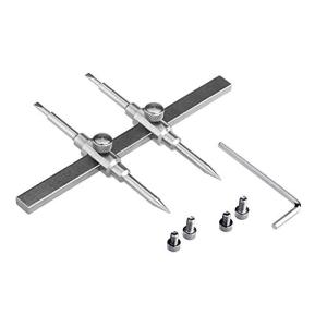 TSUCIAカメラレンズスパナ 範囲10mm-130mm メンテナンス用工具キット カニ目レンチ 修理ツール レンズ オープナー