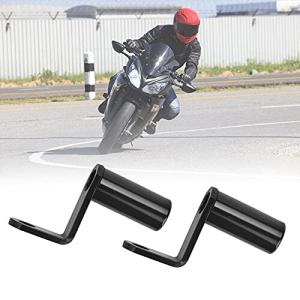 EMAGEREN バイク ハンドル クランプバー 2個セット アルミ製 ハンドル用クランプバー ミラー ブラケット クラン