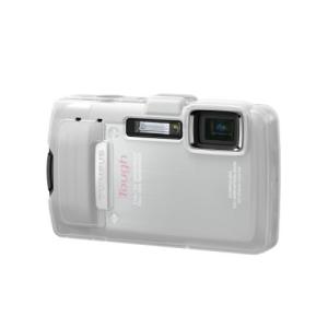 OLYMPUS デジタルカメラケース シリコンジャケット ホワイト CSCH-114