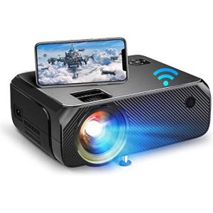 WiFiプロジェクターホームプロジェクター 家庭用 7000LM 高輝度1080Pプロジェクター スピーカーフルHD 小型 ホー