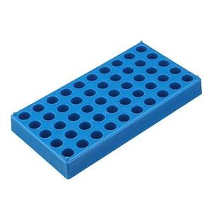 Beho 2ml 50穴サンプルボトルラックバイアルオートサンプラーラックスタッカブルテストチューブラックオーガ