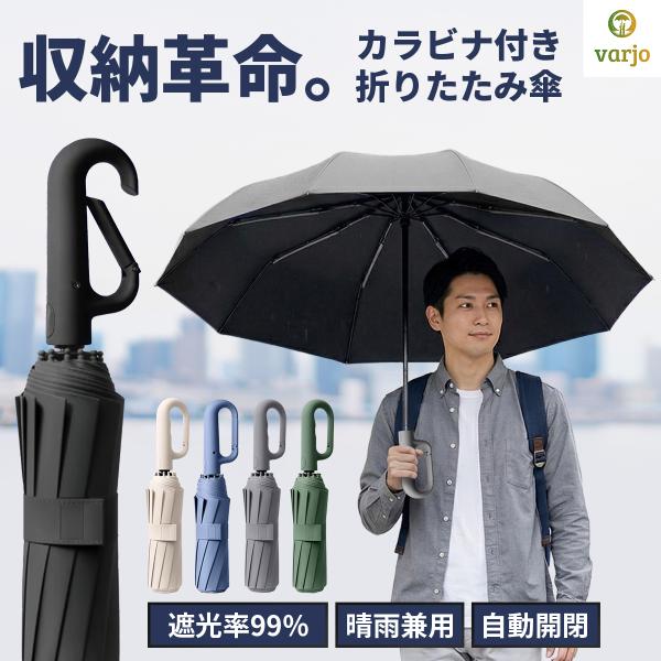 折りたたみ傘  自動開閉 大きい 軽い 軽量 メンズ 日傘 晴雨兼用 UVカット レディース 10本...