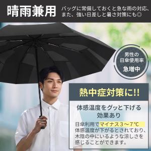 折りたたみ傘 メンズ レディース 軽量 軽い ...の詳細画像5