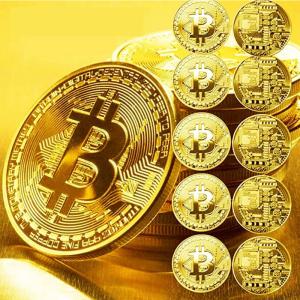 ゴルフマーカー 大きい マグネット ビットコイ...の詳細画像1