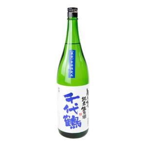 日本酒　千代鶴  しぼりたて純米生源酒 　1800ml　季節限定商品
