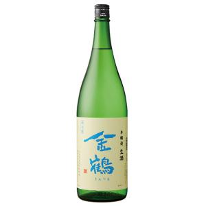 日本酒 本醸造　生酒　金鶴　1800ml