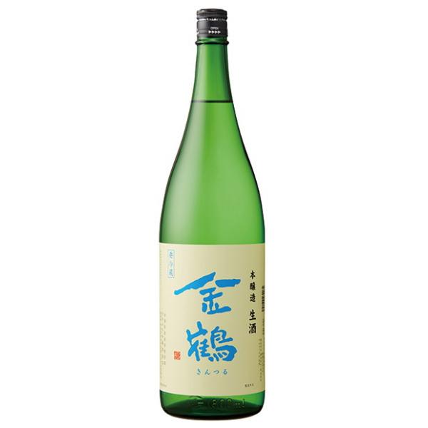 日本酒 本醸造　生酒　金鶴　1800ml