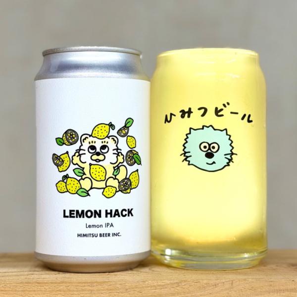 ひみつビール LEMON HACK 350ml 1本 クラフトビール 三重県伊勢市二見町 地ビール ...