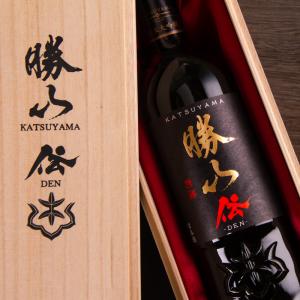 勝山 伝 でん 純米大吟醸 袋しぼり 日本酒 720ml 【専用箱付】 勝山酒造 宮城 特約店　※クール便指定