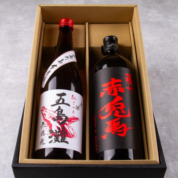 芋焼酎 飲み比べセット 五島灘 紅さつま 赤兎馬 720ml 2本 濱田酒造 五島灘酒造 芋焼酎 【...