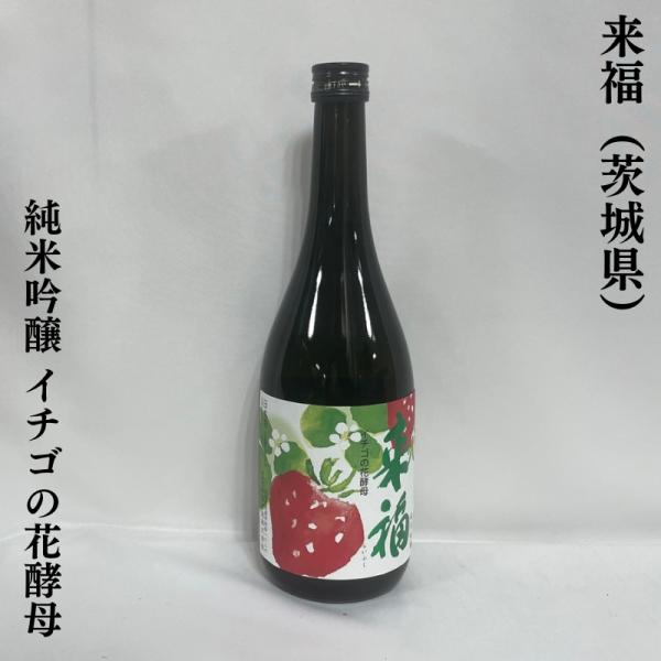 来福 【純米吟醸 イチゴの花酵母】 720ml 茨城県（来福酒造）