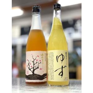 ≪　贈り物・プレゼントにいかがでしょう！？　≫　鳳凰美田　ゆず酒・うめ酒　720mlセット　＊箱代込...