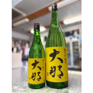 ≪　+10 辛いだけじゃないキレと味わいのある酒　≫　大那　超辛口純米酒　火入れ　720ml　*商品説明を必ずお読みください