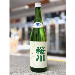 <　アル添酒はダメだ!と言う方は一回飲んでみて!　>　桜川 吟醸生酒 夢ささら　720ml　*商品説明を必ずお読みください