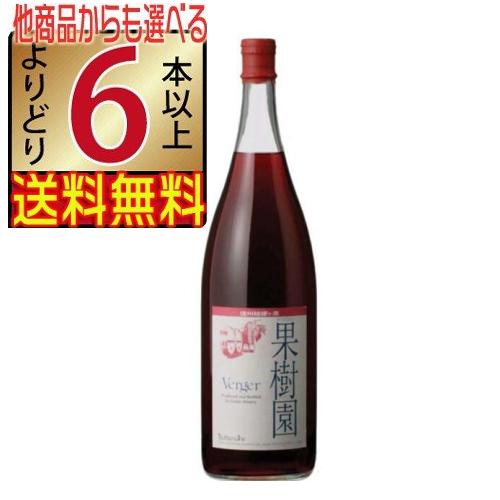井筒ワイン 一升瓶ワイン 赤ワイン ベルジェ 果樹園 1800ml やや辛口 イヅツワイン