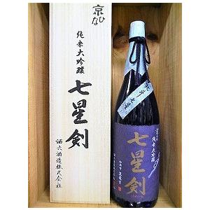 日本酒　『京ひな　七星剣(しちせいけん)　純米大吟醸　1800ml』　【酒六酒造】