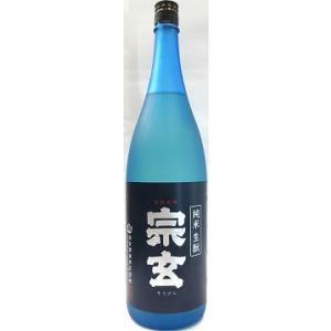 日本酒　宗玄　生もと　純米原酒　山田錦　1800ml【宗玄酒造】