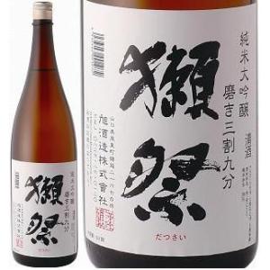 日本酒　獺祭　純米大吟醸　磨き三割九分　だっさい　１８００ｍｌ【リユース箱発送】