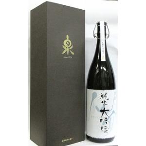 日本酒　仙介　(せんすけ)　純米大吟醸　原酒　三割三分磨き　1800ml　【泉酒造】