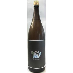 日本酒　辰泉　辰ラベル　Black　純米吟醸　≪一回火入≫　1800ml　【辰泉酒造】