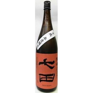 日本酒　七田（しちだ）七割五分磨き　純米酒　山田錦１８００ｍｌ【天山酒造場】