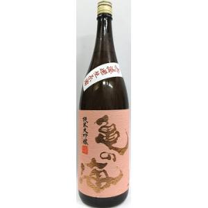 日本酒　亀の海　純米大吟醸　無濾過生原酒　(ピンクラベル)　1800ml 【土屋酒造店】
