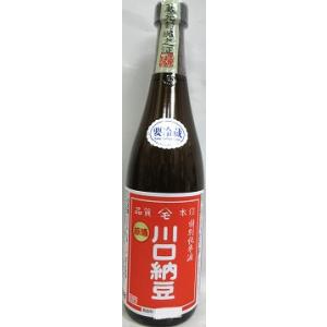 日本酒　綿屋　川口納豆　特別純米　美山錦　720ml　【金の井酒造】