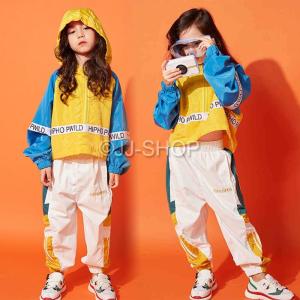 パーカー キッズ ダンス衣装 ヒップホップ HI...の商品画像
